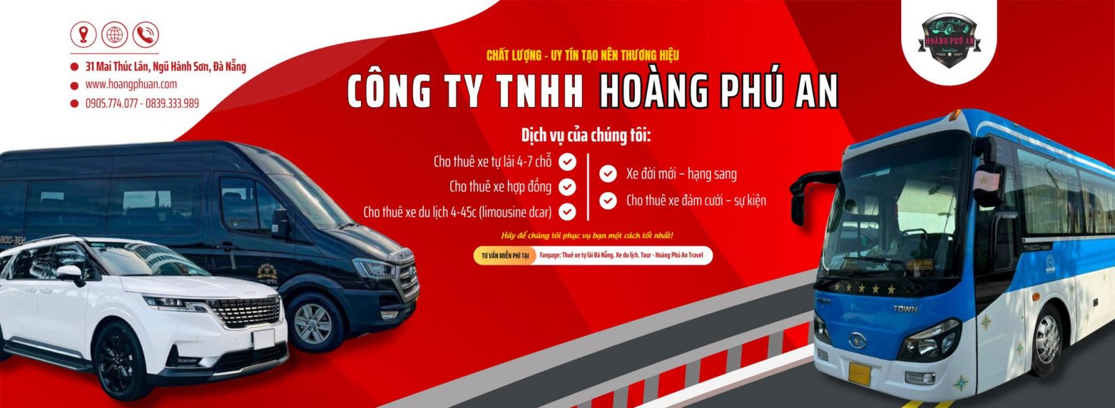 Hoàng Phú Travel - CÔNG TY DU LỊCH HOÀNG PHÚ AN