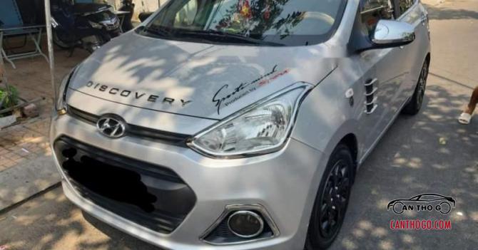 Bán Hyundai Grand i10 2015, màu bạc, xe nhập xe gia đình, 285tr